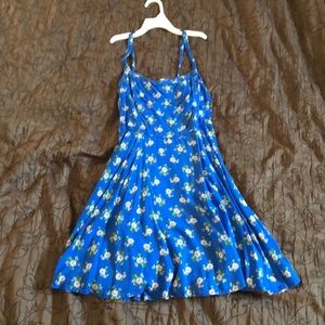 Abercrombie & Fitch Blue Floral Dress